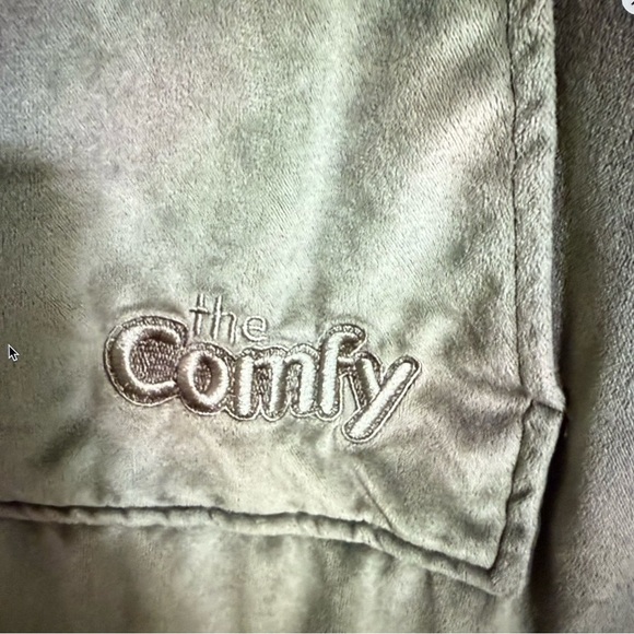 The Comfy hooded blanket oversized sweatshirt one size lounging gray - Picture 3 of 7